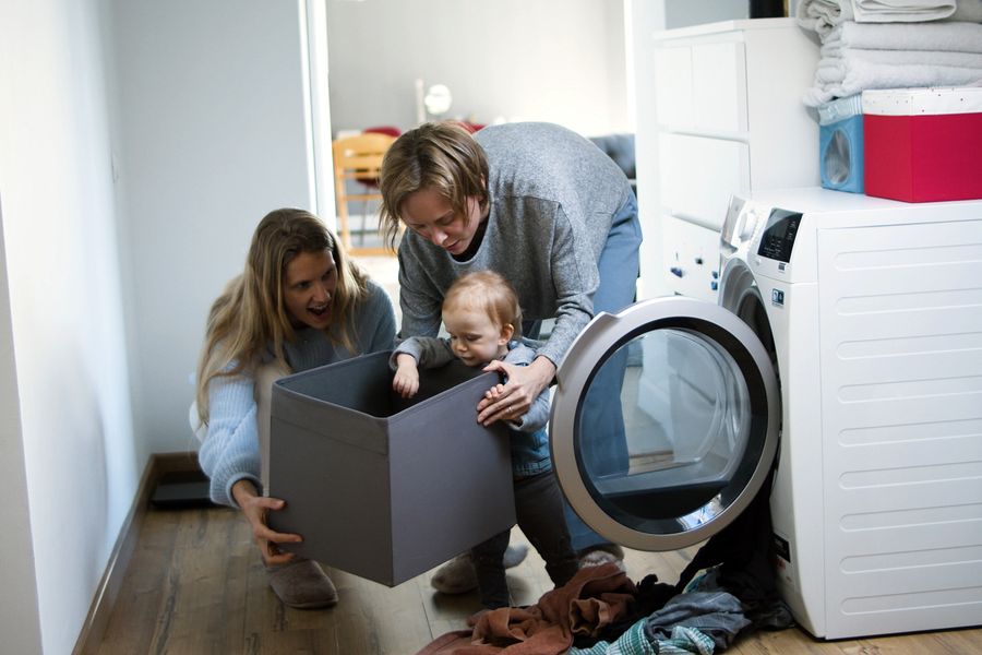 Capacidad de lavadora para familias pequeñas