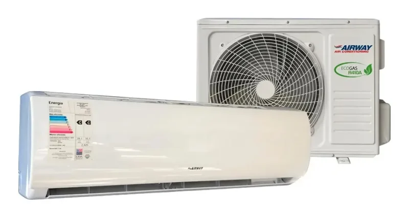 Ficha técnica Airway Split De Pared Airway – Btu 12000 On Off Color Blanco