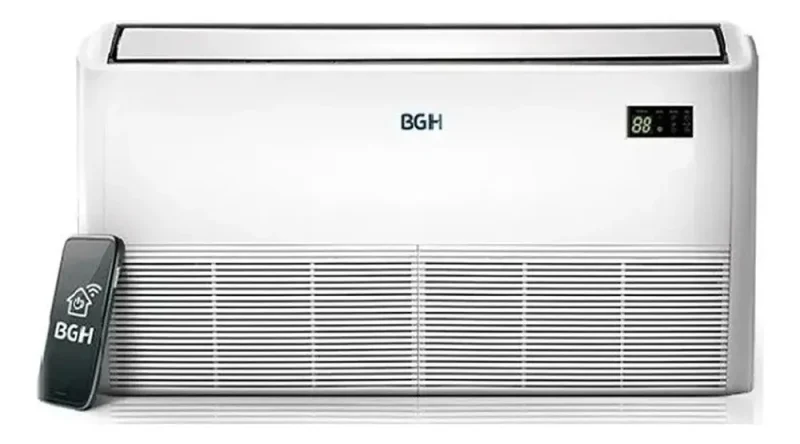 Ficha técnica BGH Piso Techo Bgh 9000 Frigorias On Off 3 Tr Color Blanco
