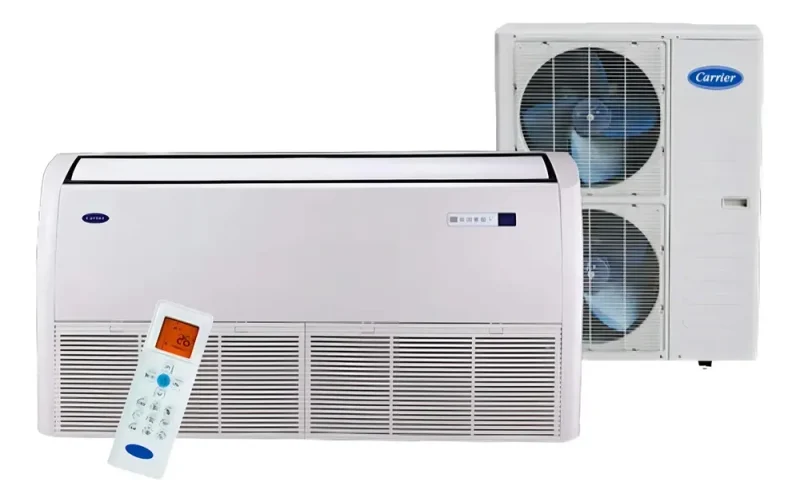 Ficha técnica Carrier Puron Elite Aire Acond. T/ Consola Piso Techo 5tr
