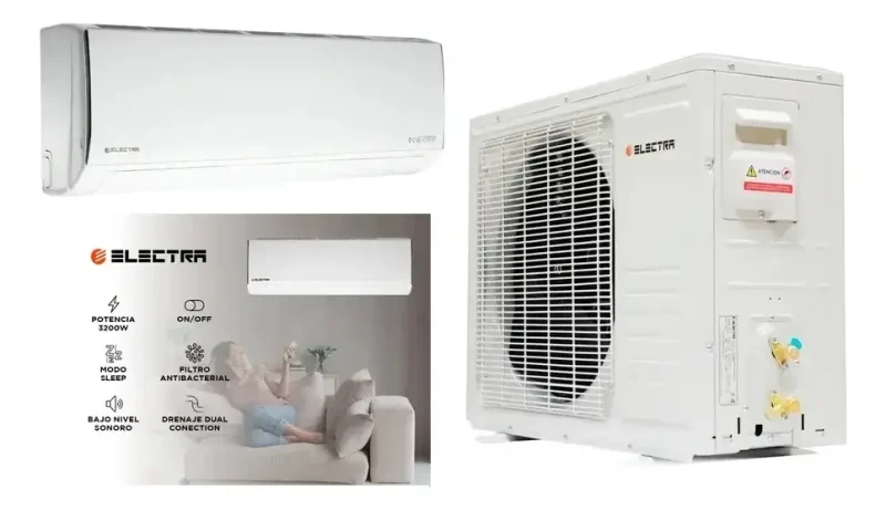 Ficha técnica Electra split inverter Electra Trend 4472 frigorías frío/calor