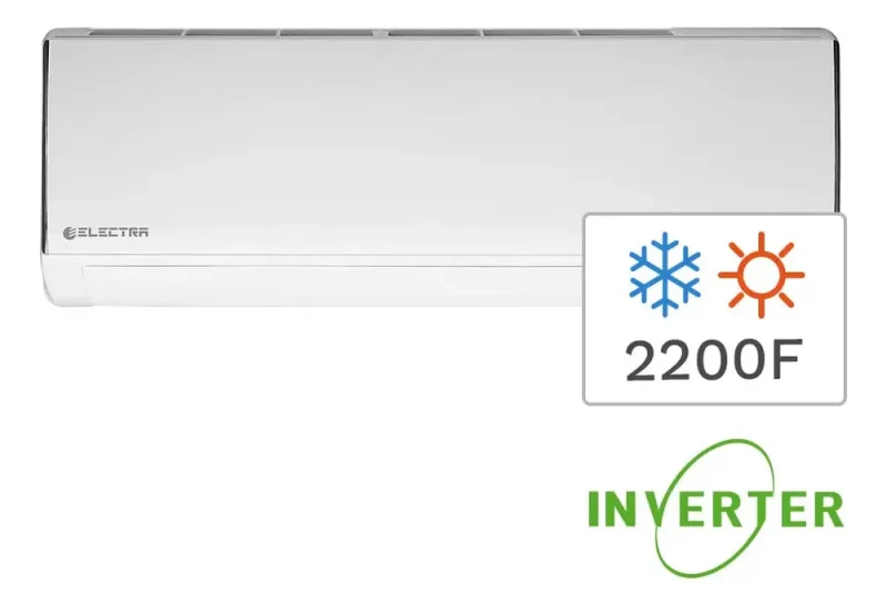 Ficha técnica Electra Trend Inverter Split Frío/calor 2236 Frigorías Entrdi26tc Color Blanco