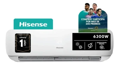 Ficha técnica Hisense As22hr4sxtkg00n 6300w Frío Calor