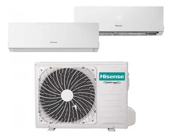 Ficha técnica Hisense Multisplit Inverter Hisense 2×2300 Ue 7kw Blanco