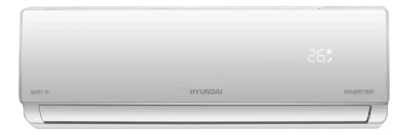 Ficha técnica Hyundai Split Hyundai Inverter Wi-Fi Frío/Calor Blanco 5504 Frigorías / 6400W HY11INV-6000FCW (Control por App)