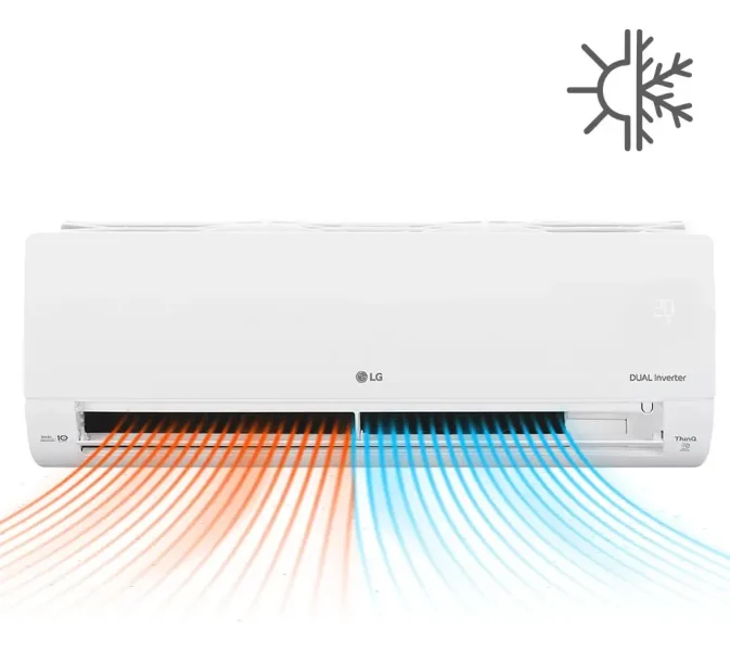Ficha técnica LG Dual Cool S4-W12JA31A blanco 3000 F/C