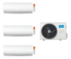 Ficha técnica Midea Aire Multisplit Inverter Smart 27k+9+9+12 Pared Blanco