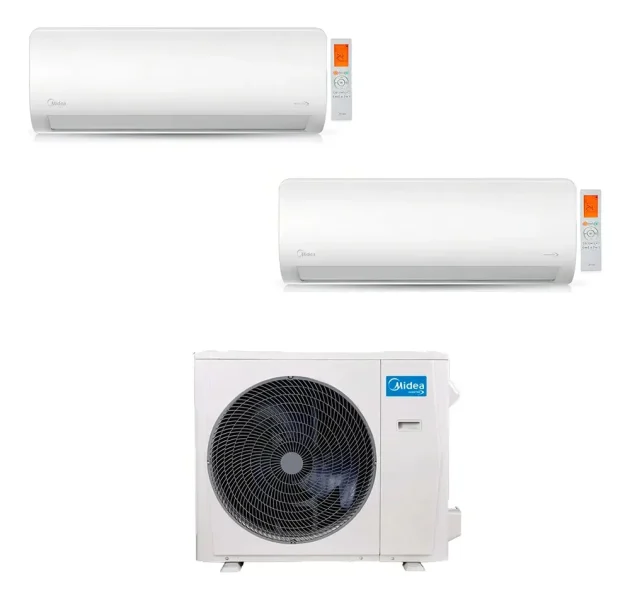 Ficha técnica Midea Aire Multisplit Inverter Smart 36k +12+24 Pared Color Blanco