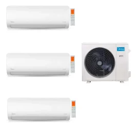 Ficha técnica Midea Aire Multisplit Inverter Smart 36k+9+9+9 Pared Blanco
