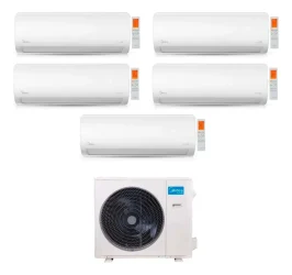 Ficha técnica Midea Aire Multisplit Inverter Smart Pared 2640f X4+6450f