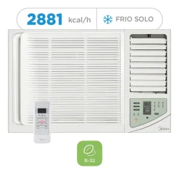 Ficha técnica Midea Aire Ventana Mvf12cfn81f 2881 Frig (frío Solo) Midea Color Blanco