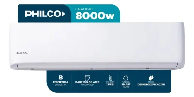 Ficha técnica Philco Frio/calor 6880 Fg / 8000 W