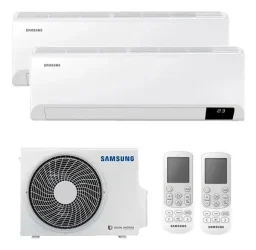 Ficha técnica Samsung Aire Multisplit Samsung Inverter 2a1 3000 + 3000fg Ue 6,8kw color blanco