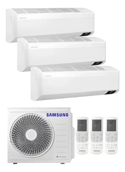 Ficha técnica Samsung Aire Multisplit Samsung Inverter 3a1 2300 + 2300 + 3000fg Blanco
