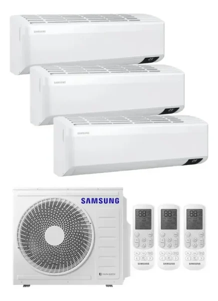 Ficha técnica Samsung Multisplit Samsung Inverter 3a1 2×2300 1×4500 Ue 6.8kw F/c Color Blanco
