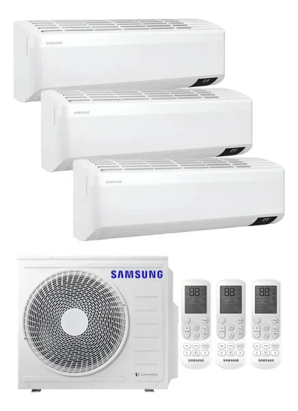 Ficha técnica Samsung Multisplit Samsung Inverter 3a1 2×3000 1×4500 Ue 8kw F/c Blanco