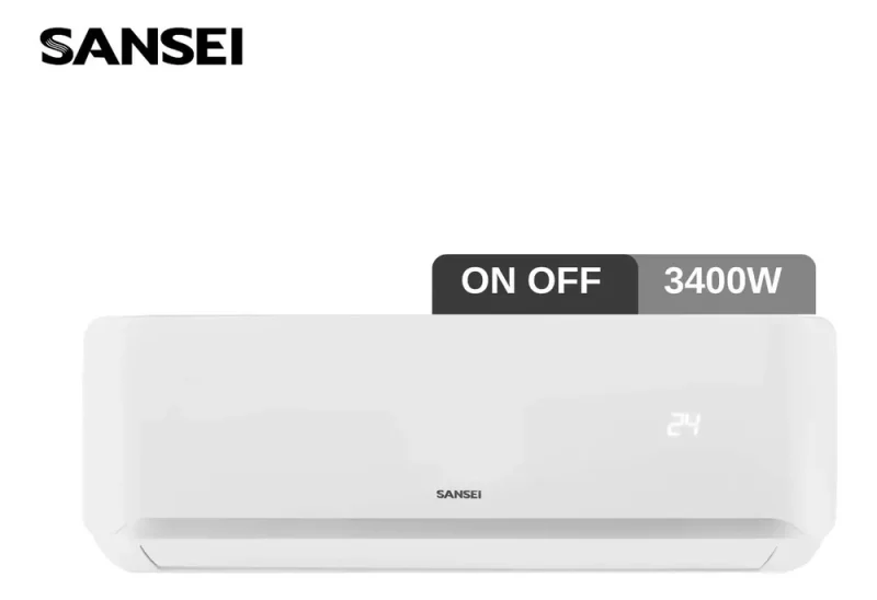 Ficha técnica Sansei Split Frío Calor 2924 Frigorías / 3400 Watts