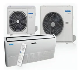 Ficha técnica Surrey Piso Techo Inverter R-32 3tr 9000 Fg Frio Calor Blanco