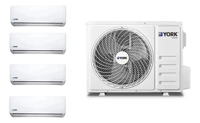 Ficha técnica York Split York Inverter 9000 Frigorías Frío/Calor Blanco